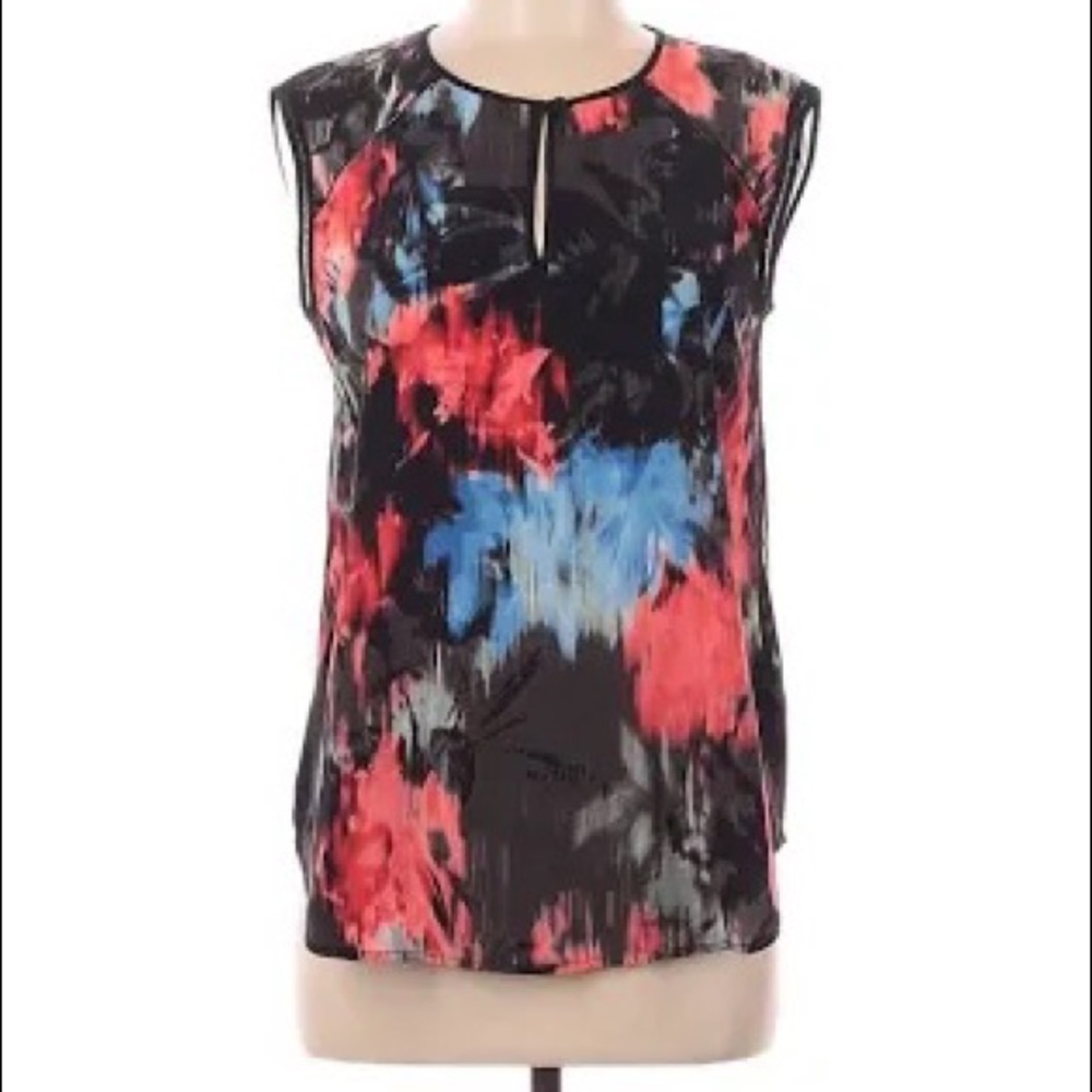 J Crew Silk Sleeveless Tank Top -Size 2 EUC